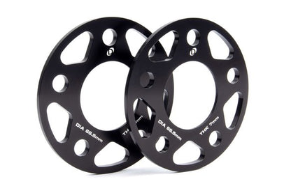 Dinan Spacers; 5x112 - 66.5mm CB - 7mm Thick Set of 2