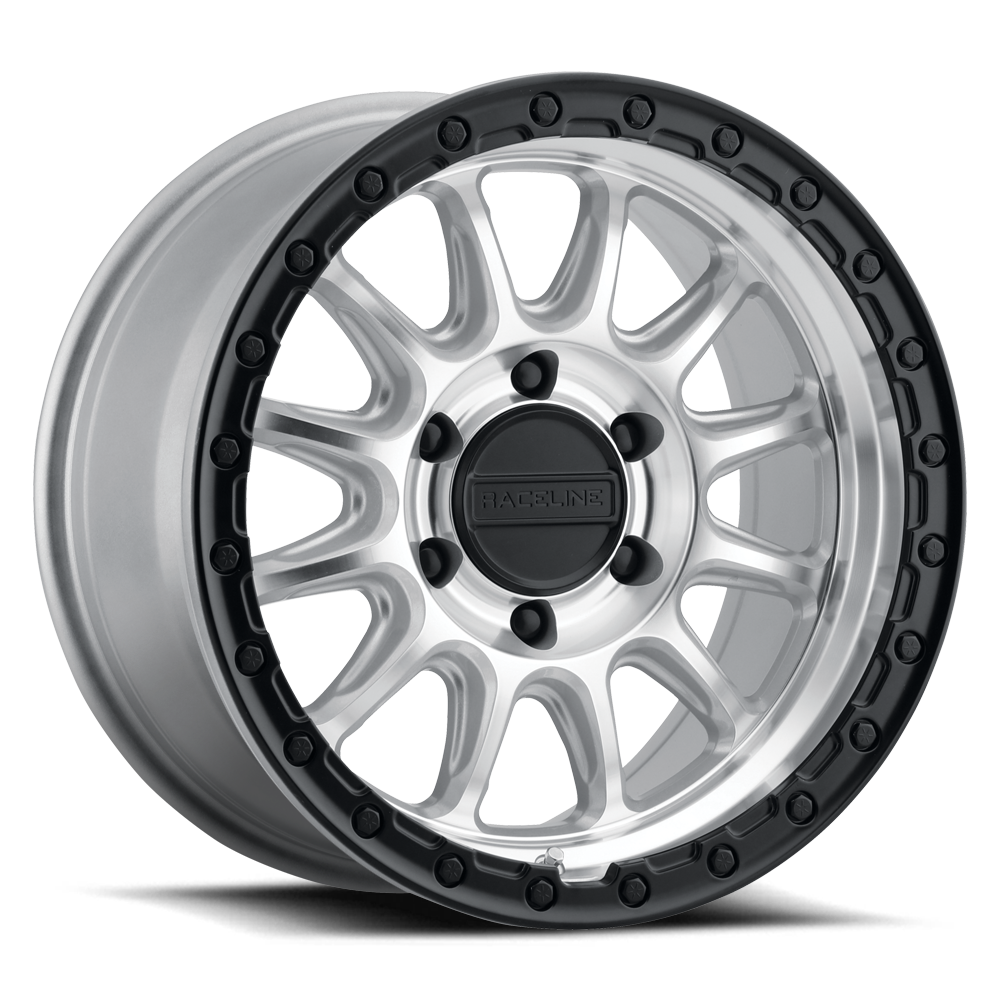 Raceline ALPHA MACHINED W/ BLACK RING 18X9 6X139.7 +18mm
