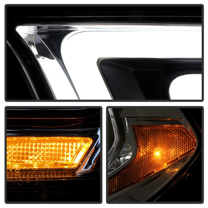 Spyder Dodge Durango 11-13 Halogen Model Only Projector Headlights - Chrome PRO-YD-DDU11SI-C 5088277