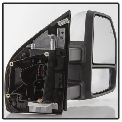 SPYDER xTune 15-17 Ford F-150 Heated LED Telescoping Pwr Mirrors - Clr (Pair) (MIR-FF15015S-G4-PWH-CL-SET) 9943072
