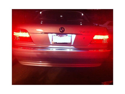 Spyder BMW E38 7-Series 95-01 LED Tail Lights Red Clear ALT-YD-BE3895-LED-RC 5000620