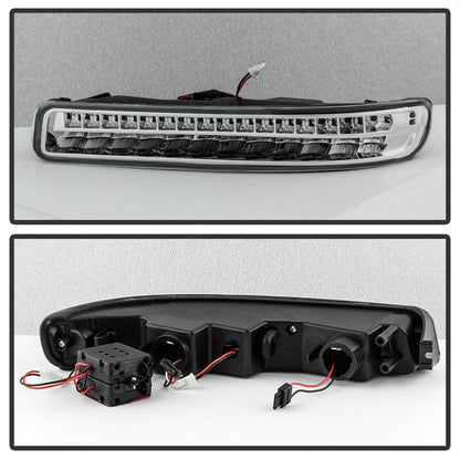 SPYDER xTune 99-06 GMC Sierra (Excl Denali) Full LED Bumper Lights - Chrome (CBL-GSI99-LED-C) 9029318