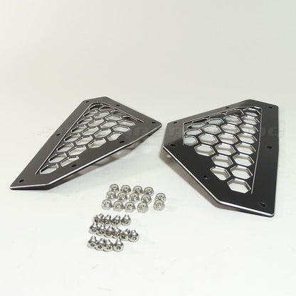 Billet Rear Grille Bezels Can Am X3 2 and 4 seat models