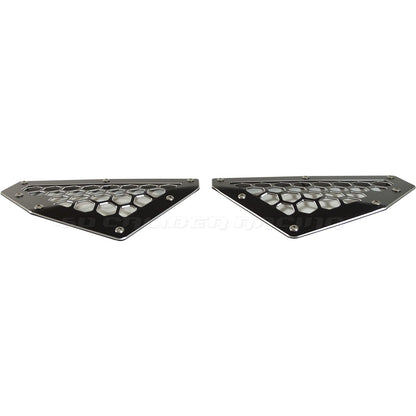 Billet Rear Grille Bezels Can Am X3 2 and 4 seat models