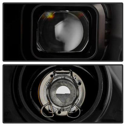 SPYDER Signature 20-21 Ford F150(Halogen Model) Proj. Headlights - Black(PRO-YD-FF15021HALSI-SEQ-BK) 5088710
