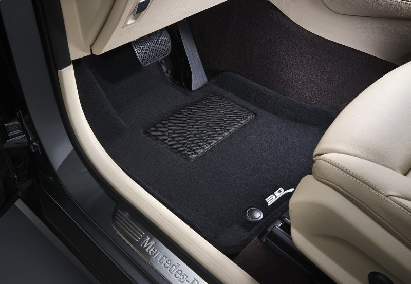 3D MAXpider 21-23 Tesla Model Y 7-Seat Elegant Floor Mat- Black 1St Row 2Nd Row 3Rd Row L1TL03604709