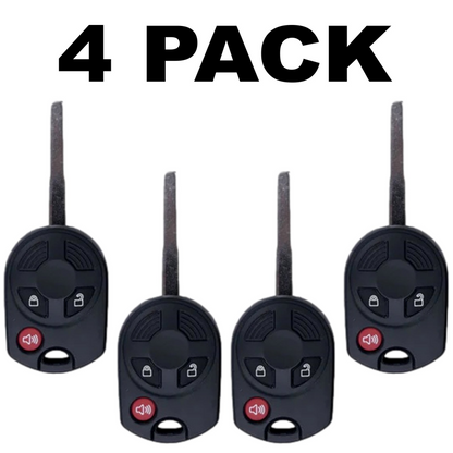 Ford 2013-2019 3 Button High Security Remote Head Key OUCD6000022 (4 Pack)