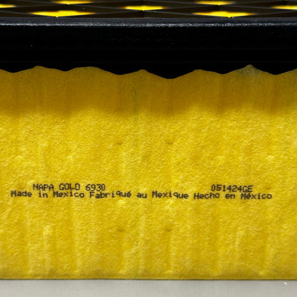 NAPA Gold Panel Air Filter High-Tear Strength Polyurethane Seal for Dodge 6930