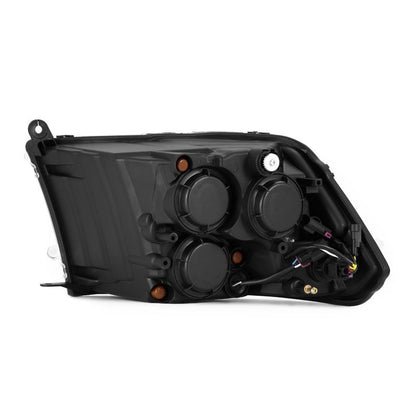 AlphaRex 09-18 Ram 2500 NOVA LED Proj Headlights Plank Style Alpha Blk w/Activ Light/Seq Signal/DRL 880557 *Discontinued