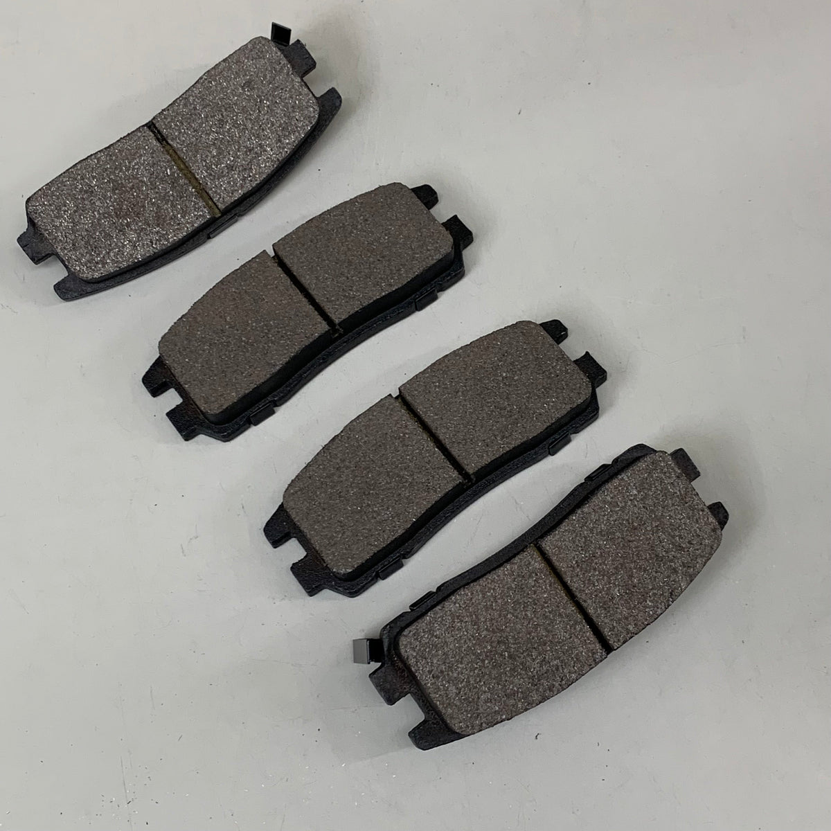WEAREVER Rear Disc Brake Pad Set Compatible W/ 126 Vehicles NAD580