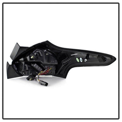 Spyder 15-17 Ford Focus Hatch LED Tail Lights w/Indicator/Reverse - Red Clr (ALT-YD-FF155D-LED-RC) 5085726