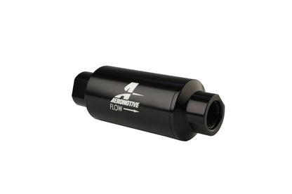 Aeromotive 10 Micron, ORB-10 Black Fuel Filter