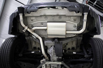 Dinan Valved Axle-Back Exhaust - 2016-2023 BMW X1/X2 sDrive28i Stainless Steel - Black Tips - F48 / F39