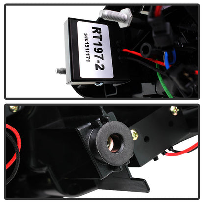 Spyder Audi A5 08-12 LED Tail Lights Black ALT-YD-AA508-LED-BK 5082275