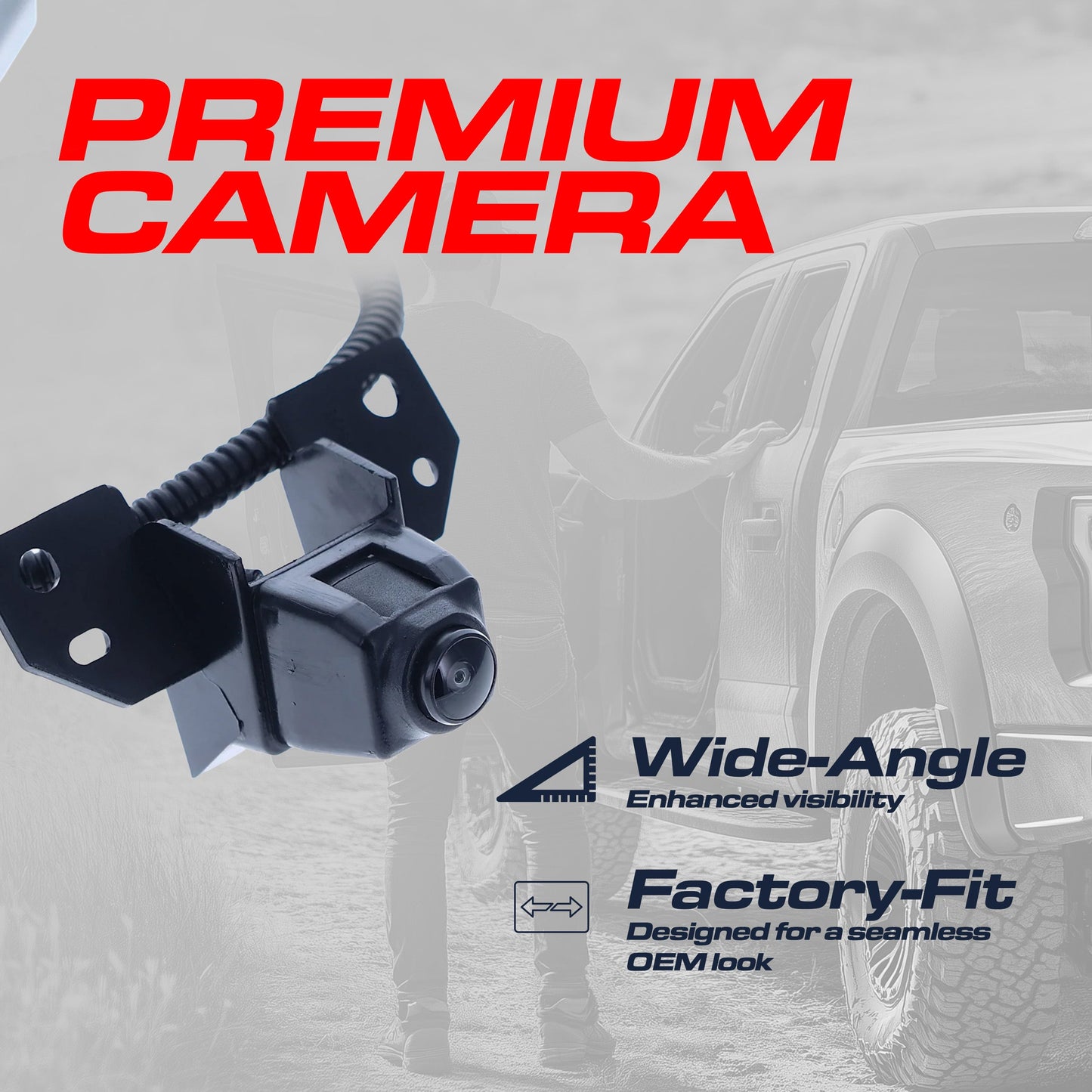 Chevrolet Camaro Coupe / Convertible (2014-2015) OEM Replacement Backup Camera OE Part # 22767362, 22872078, 22915366