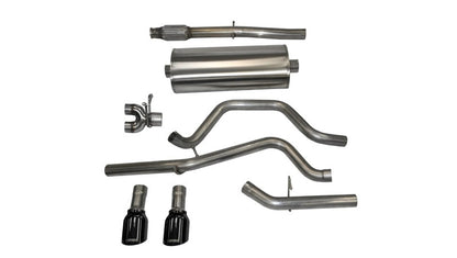 Corsa Performance 14 GMC Sierra/Chevy Silv 1500 Crew Cab/Short Bed 5.3L V8 Black Sport