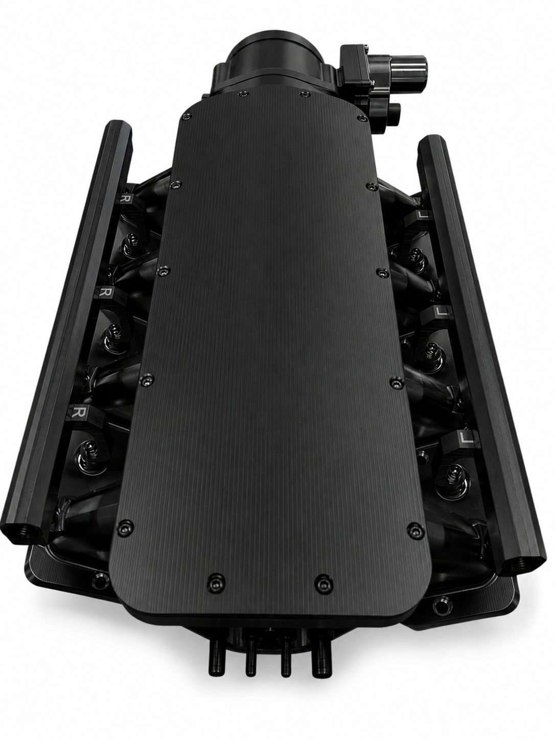 Granatelli ZILLA Black Billet LS Intake Manifold – 105mm Inlet – 980105
