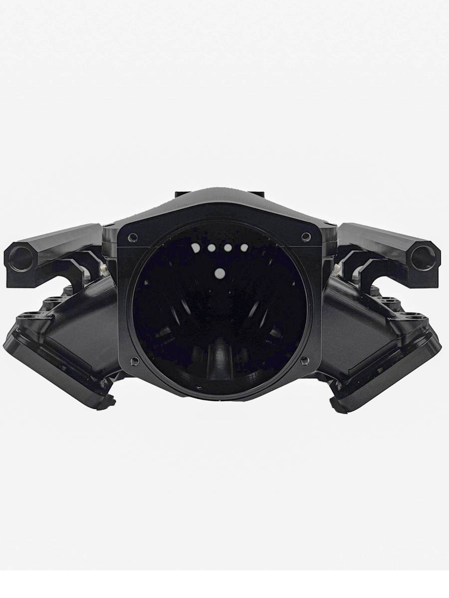 Granatelli ZILLA Black Billet LS Intake Manifold – 120mm Inlet – 980120