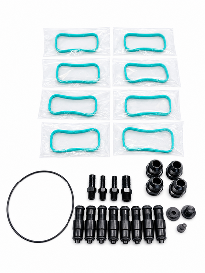 Granatelli ZILLA Black Billet LS Intake Manifold – 120mm Inlet – 980120