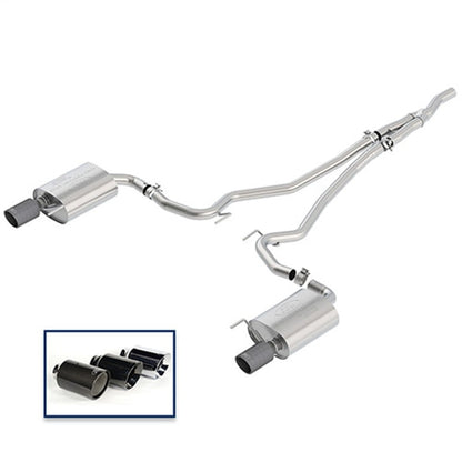 Ford Performance Parts Ford Racing 2018 Mustang 2.3L Ecoboost Cat-Back Touring Exhaust System