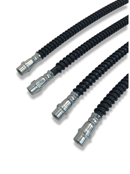 PMB Performance DirectFit Rubber Brake Lines - Set of 4 - 2012-16 Porsche Boxster/Cayman