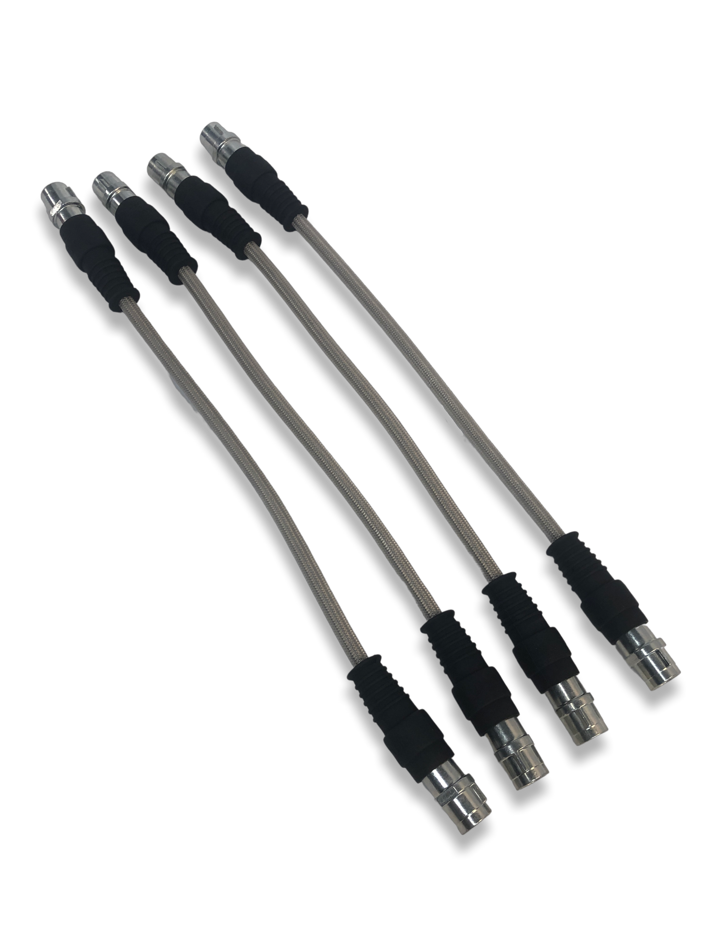 PMB Performance DirectFit Stainless-Steel Brake Lines - Set of 4 - 2016-22 Porsche Boxster/Spyder/Cayman