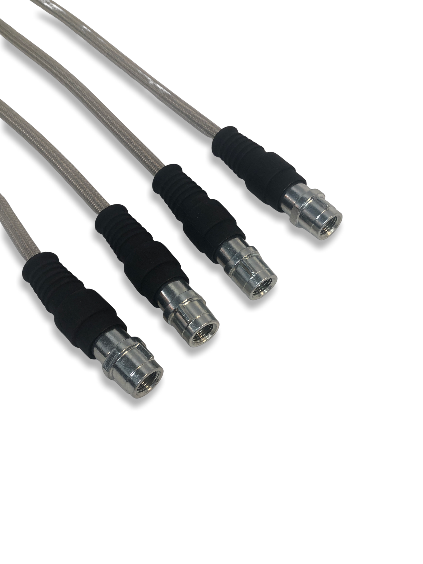 PMB Performance DirectFit Stainless-Steel Brake Lines - Set of 4 - 2016-22 Porsche Boxster/Spyder/Cayman