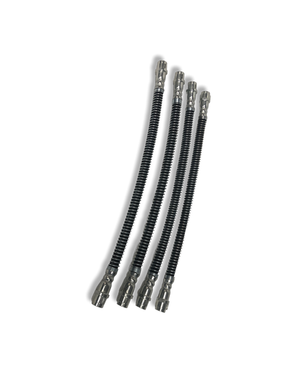 PMB Performance DirectFit Rubber Brake Lines - Set of 4 - 1997-04 Porsche Boxster