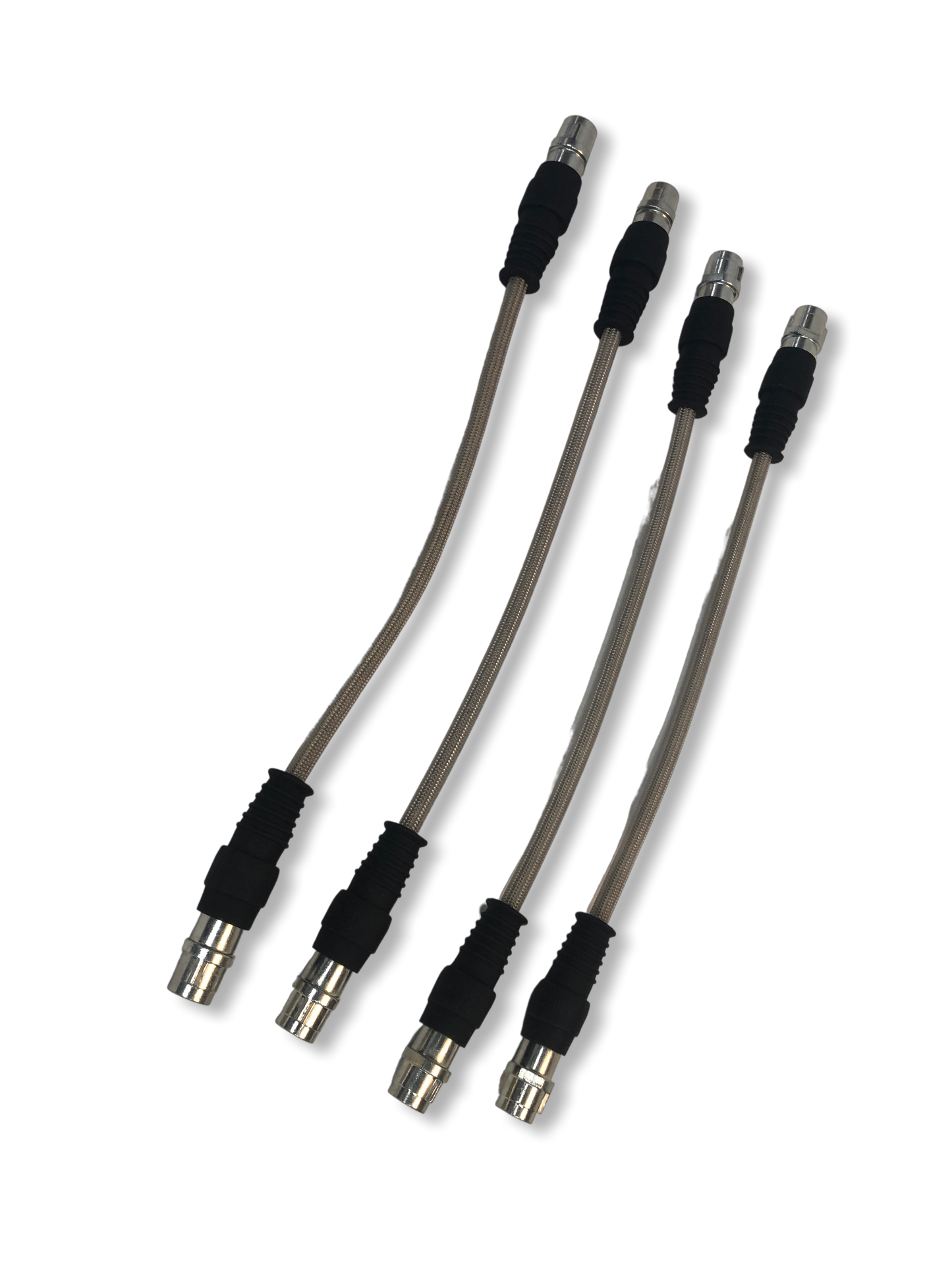 PMB Performance DirectFit Stainless-Steel Brake Lines - Set of 4 - 1997-04 Porsche Boxster