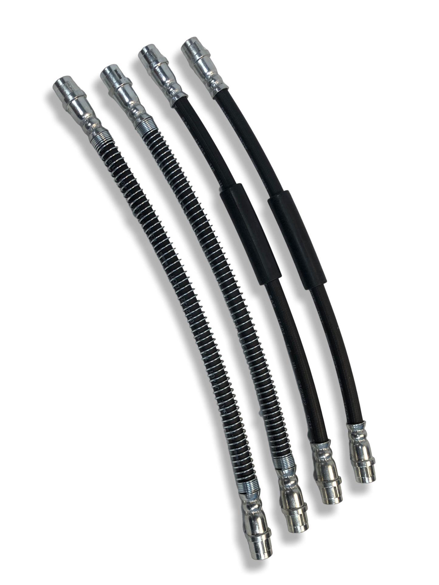 PMB Performance DirectFit Rubber Brake Lines - Set of 4 - 2005-12 Porsche Boxster/Cayman