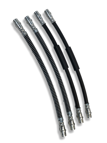 PMB Performance DirectFit Rubber Brake Lines - Set of 4 - 2005-12 Porsche Boxster/Cayman