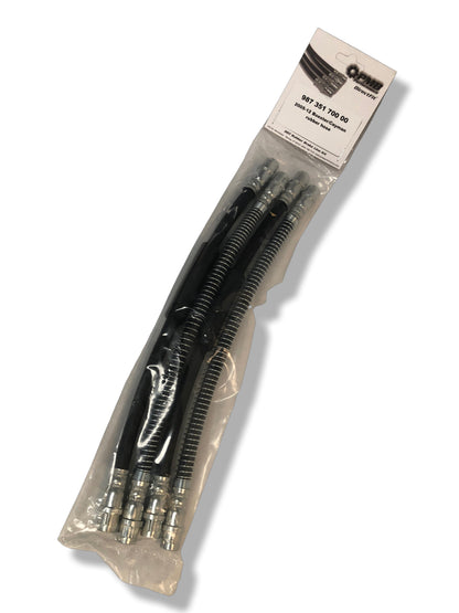 PMB Performance DirectFit Rubber Brake Lines - Set of 4 - 2005-12 Porsche Boxster/Cayman
