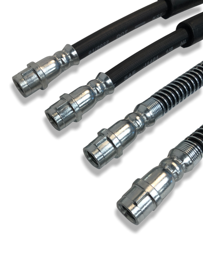 PMB Performance DirectFit Rubber Brake Lines - Set of 4 - 2005-12 Porsche Boxster/Cayman