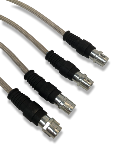 PMB Performance DirectFit Stainless-Steel Brake Lines - Set of 4 - 2017-Present 991/GT3