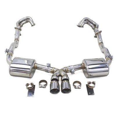 Stainless Valved Catback Exhaust for Porsche Boxster Cayman 981