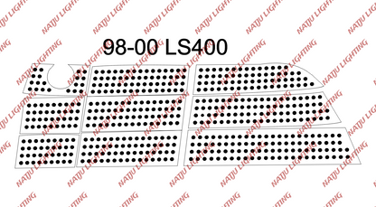 98-00 Lexus LS400 UCF20 taillight LED Boards (DIY ITEM)