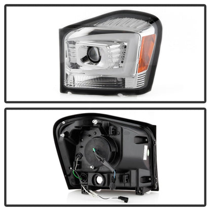 Spyder 04-06 Dodge Durango Projector Headlights - Chrome PRO-YD-DDU04-LB-C 5086594