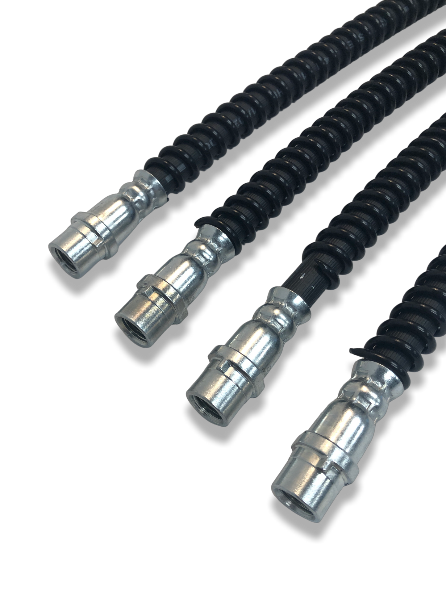 PMB Performance DirectFit Rubber Brake Lines - Set of 4 - 2012-16 Porsche 991