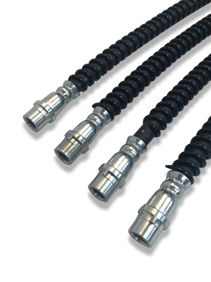 PMB Performance DirectFit Rubber Brake Lines - Set of 4 - 2012-16 Porsche 991