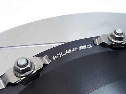 2-Piece Floating Brake Rotors | Front 370mm Slotted â RS3 8V/8V.2