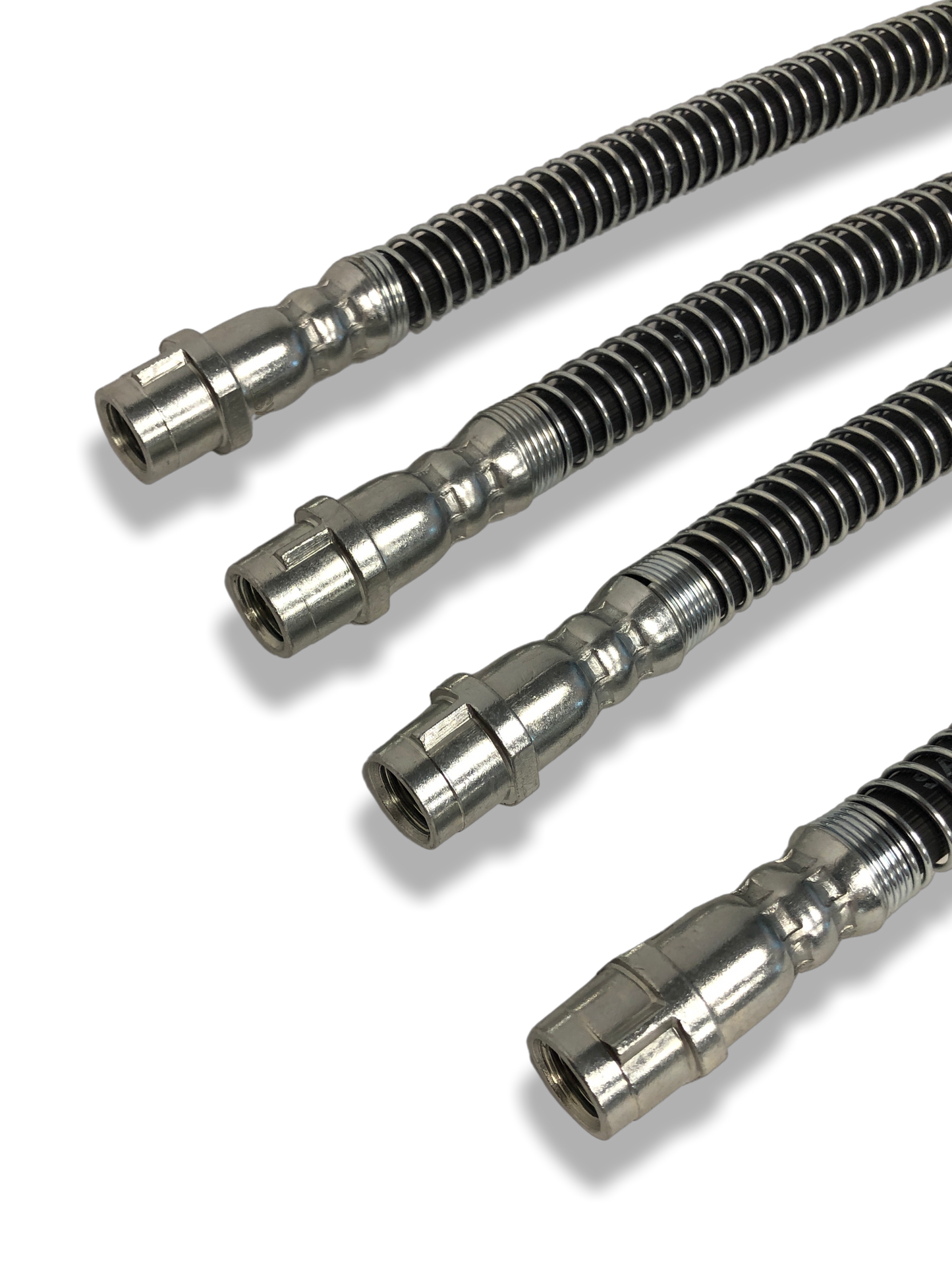 PMB Performance DirectFit Rubber Brake Lines - Set of 4 - 1998-12 Porsche 996/997/GT3