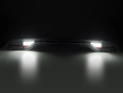 AlphaRex 15-23 Dodge Charger NOVA-Series Prismatic LED Tail Lights Black 642010 *Discontinued