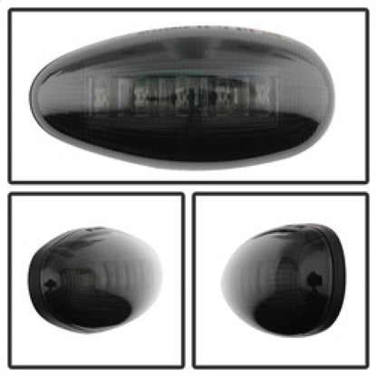 SPYDER Xtune Chevy Silverado 99-13 Dually 2 Red LED Amber LED Side Fender Lights Smoke ACC-LED-GMD99-SL-SM 9924682