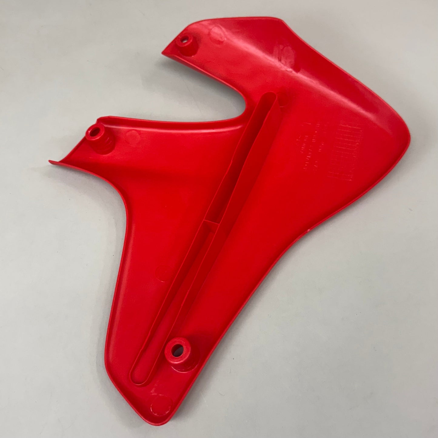 HONDA Shroud Set L. Radiator Genuine OEM Red/Black 19072-MBN-A30ZA