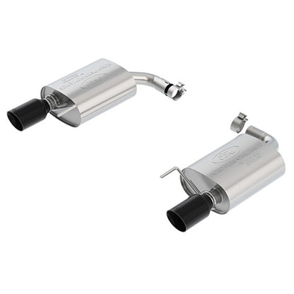 Ford Racing 15-23 Mustang 2.3L Ecoboost Extreme Muffler Kit - Black Chrome Tips M-5230-M4EBA