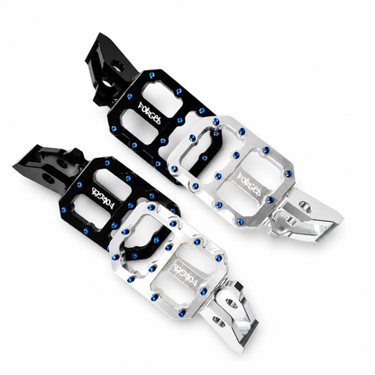 Sur-Ron Ultra Bee Super-Wide Footpegs | CNC E-Moto Foot Pegs