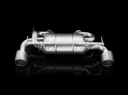 Akrapovic 09-17 Nissan 370Z Slip-On Line (SS) (Req. Tips) M-NIZ34H