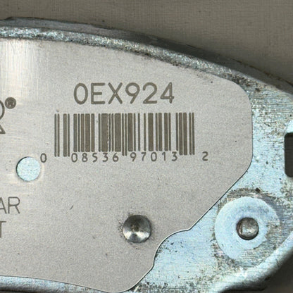 WAGNER OEx Premium Ceramic Disc Brake Pad Set 5" x 2" Grey OEX924