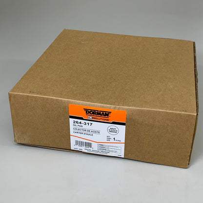 DORMAN Engine Oil Pan for Scion & Toyota Steel 14.09" L Max Depth 4.45" 264-317