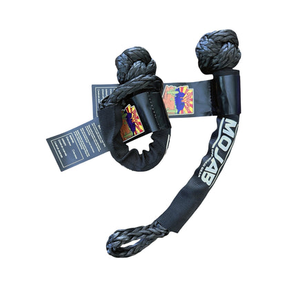 Soft Shackle 3/8’’ x 14’’ with sleeve and (Set of 2 Shackles) (Lifetime Warranty)